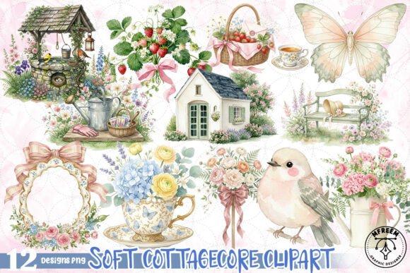 Soft Cottagecore Clipart PNG: A Designer's Guide