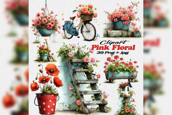 Whimsical Pink Floral Mason Jar PNG: A Designer's Guide